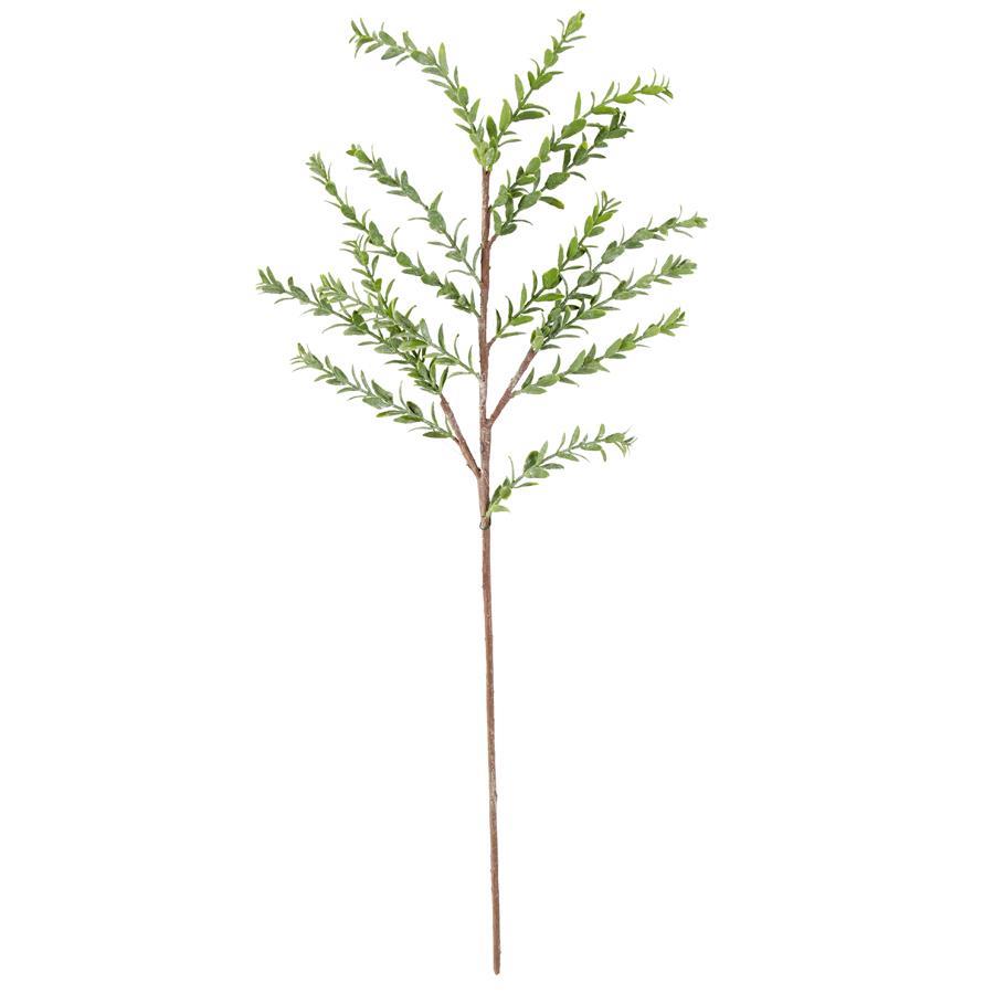 33 Inch Powdered Green Real Touch Myrtle Branch