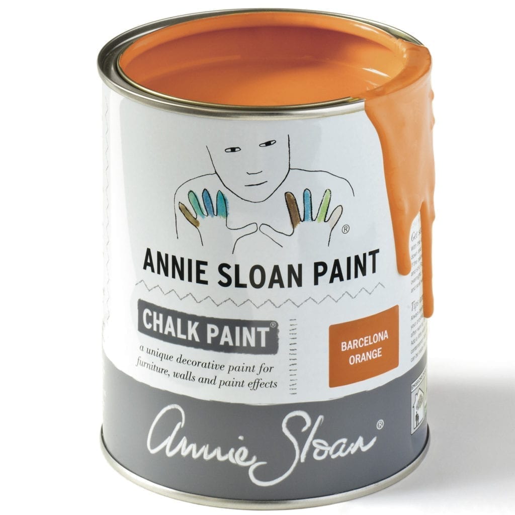Barcelona Orange Chalk Paint