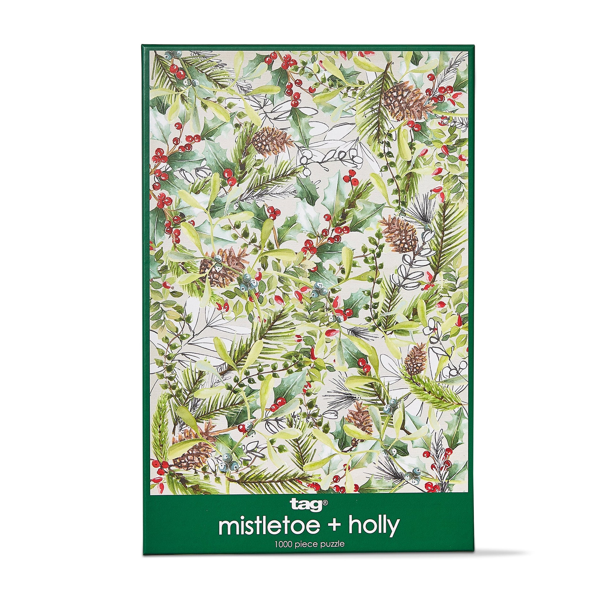 Mistletoe and Holly Puzzle