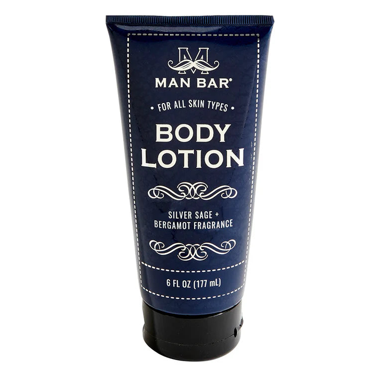 Man Bar Body Lotion Silver Sage & Bergamot