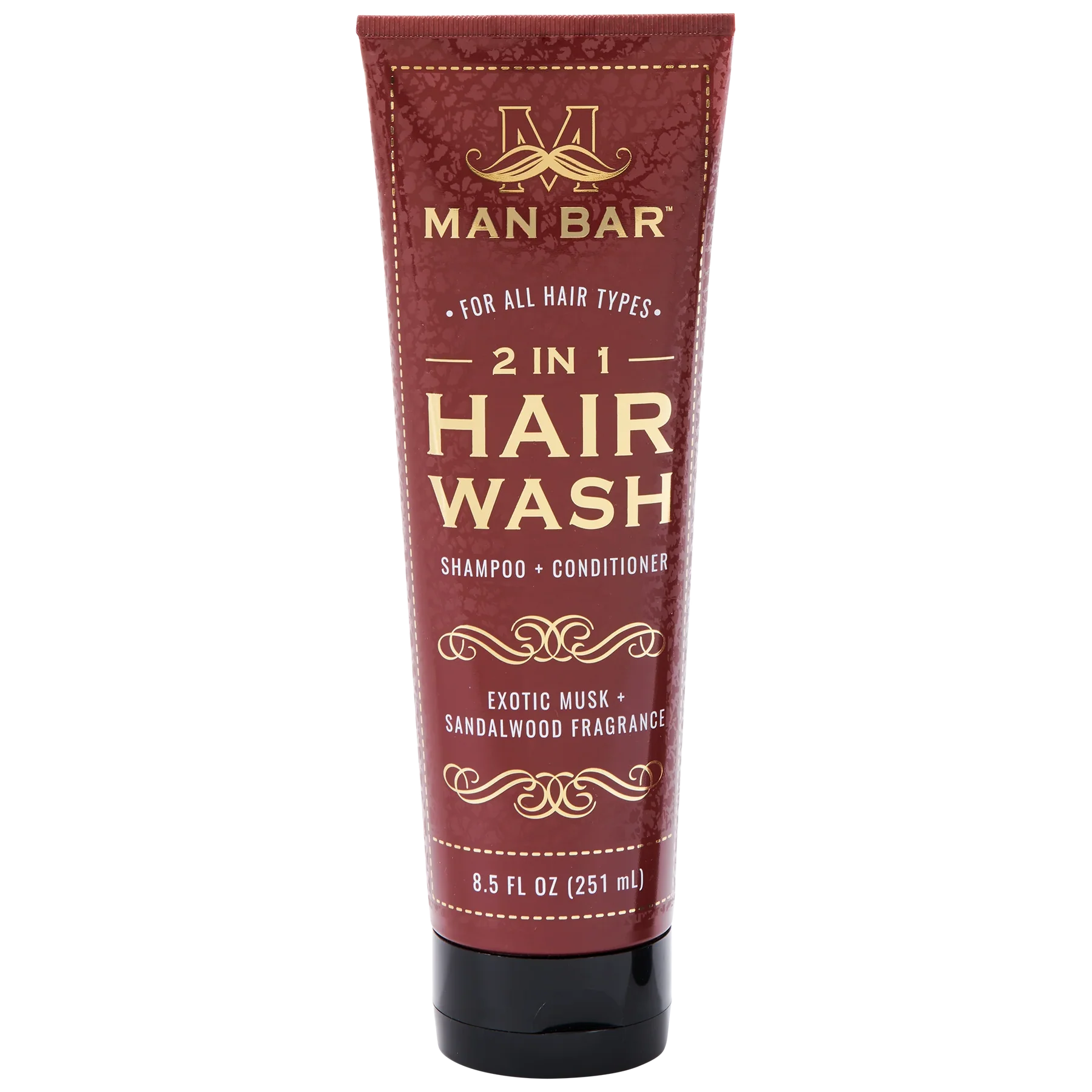 Man Bar 2 in 1 Hair Wash Exotic Musk & Sandalwood
