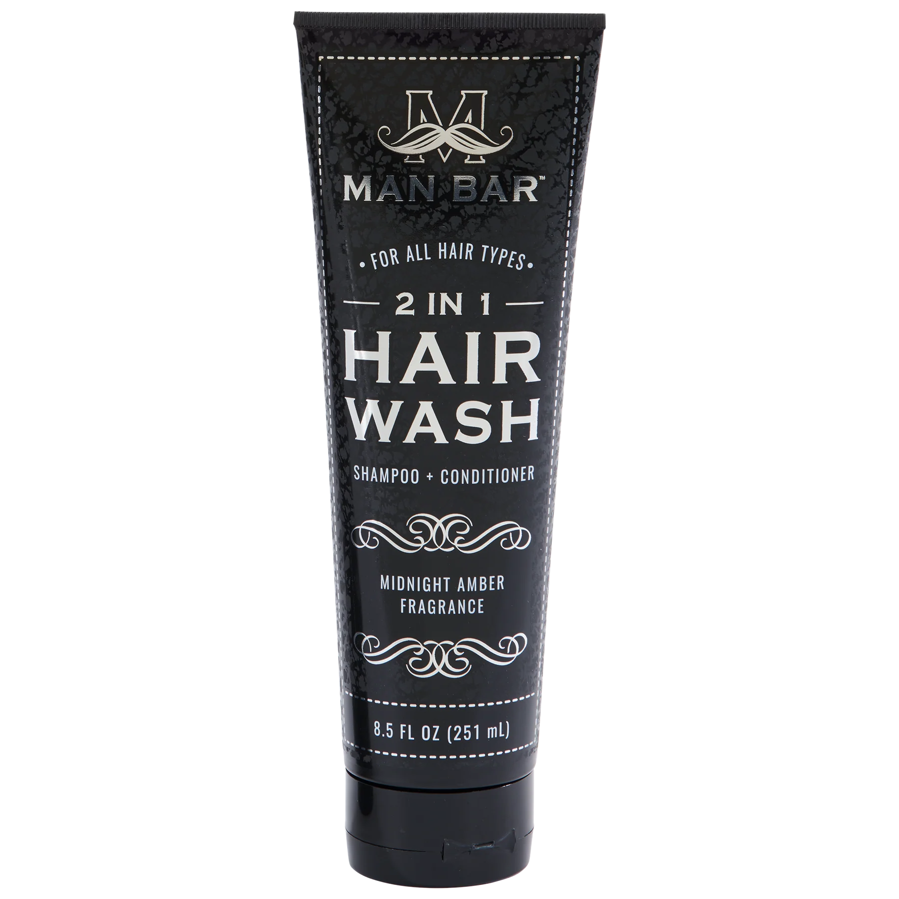 Man Bar 2 in 1 Hair Wash Midnight Amber