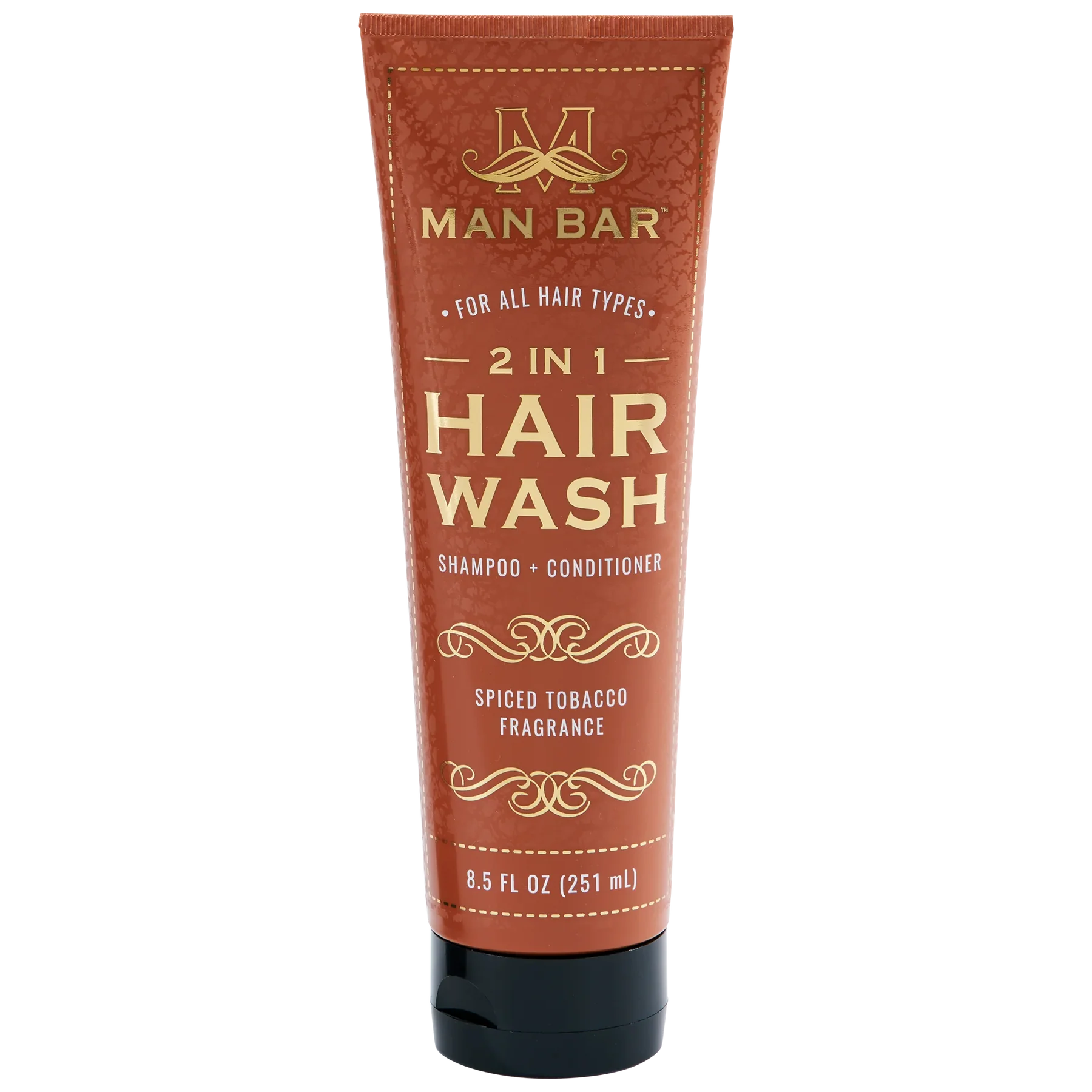 Man Bar 2 in 1 Hair Wash Spiced Tobacco