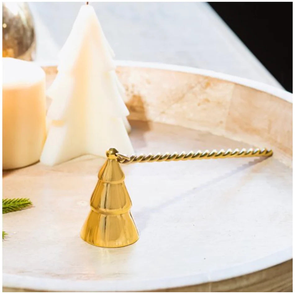 Gold Christmas Tree Snuffer