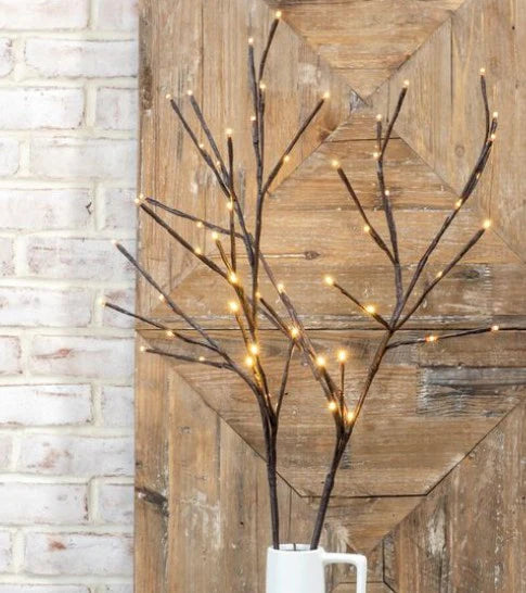 39" LED Lighted Branches with Timer
