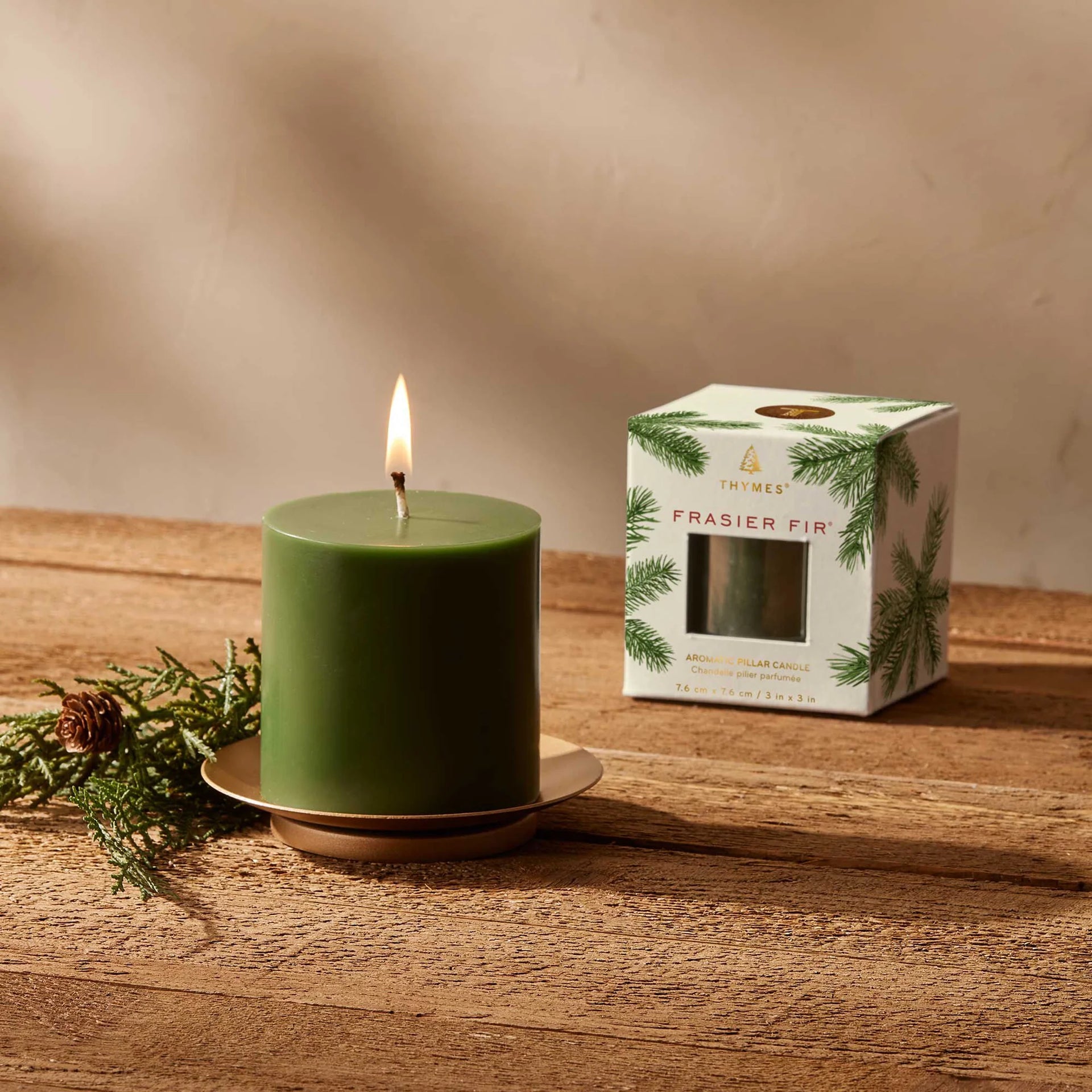 Frasier Fir 3 x 3 Pillar Candle