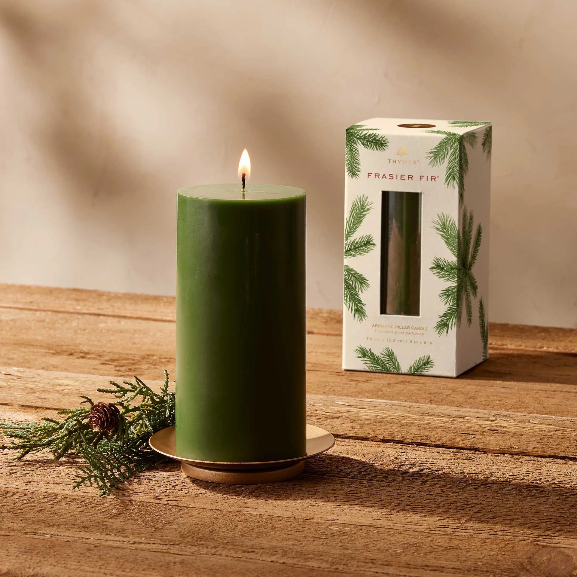 Frasier Fir 3 x 6 Pillar Candle