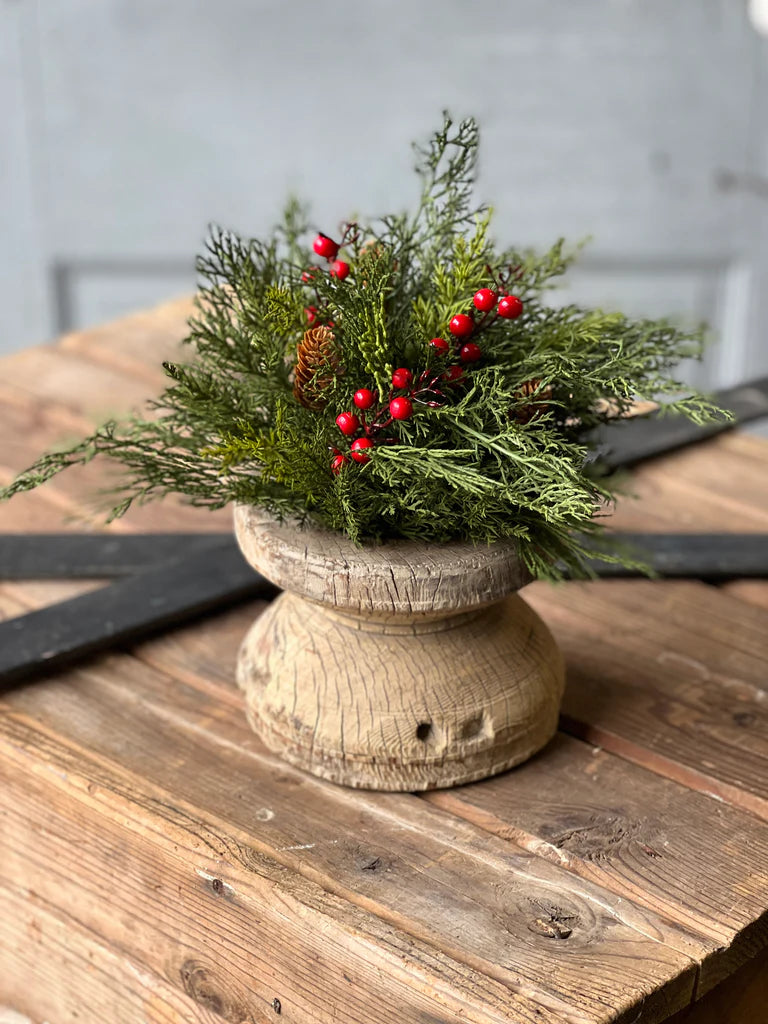 Alpine with Berries Half Sphere