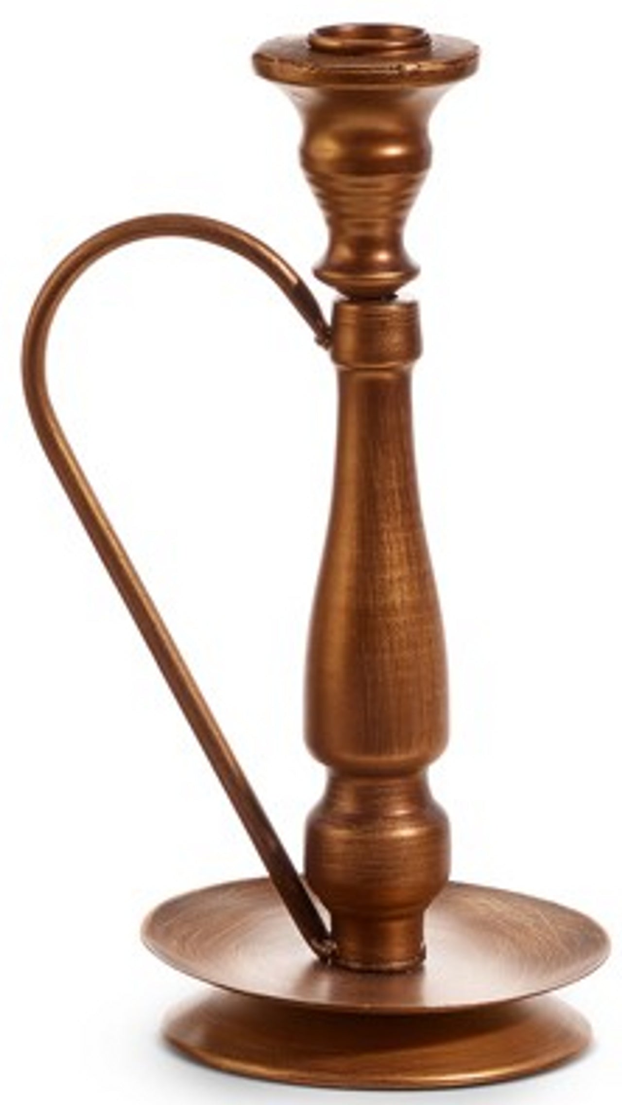 9.25 Inch Vintage Brass Chamberstick