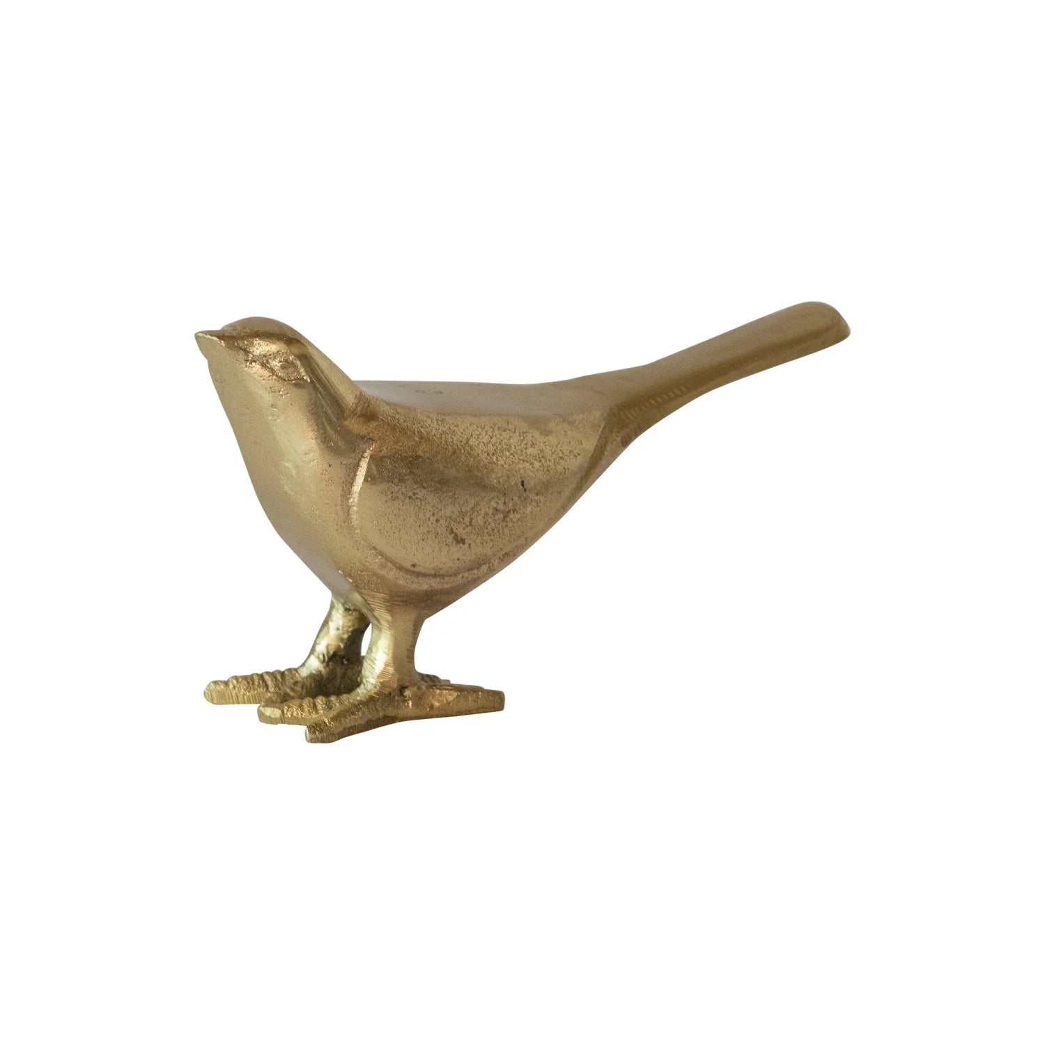 Cast Aluminum Bird- Gold Finish