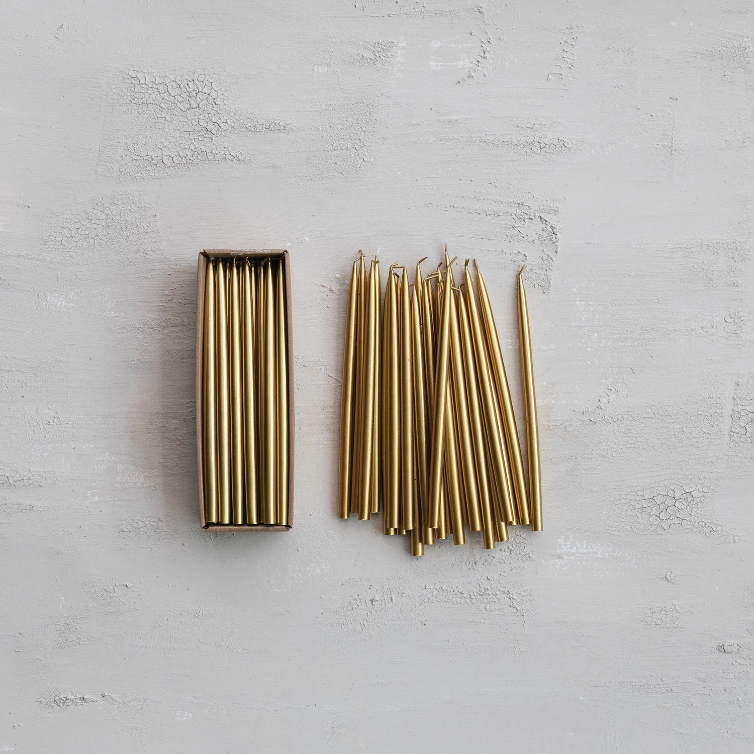 Unscented Thin Taper Candle
