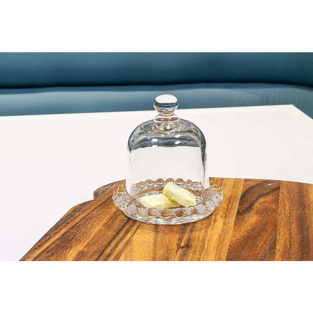 Ball Edge Small Plate with Dome Lid