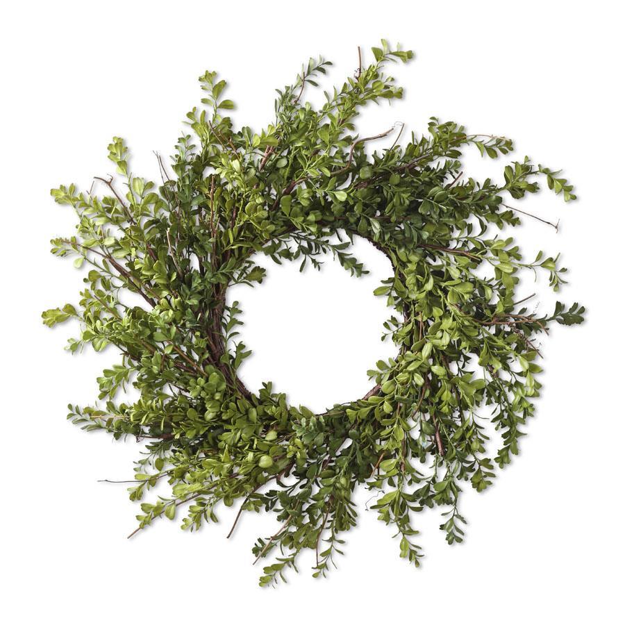 24 Inch Real Touch Boxwood Wreath