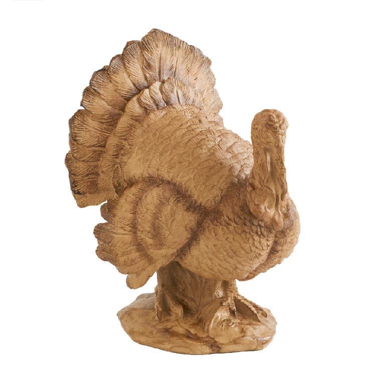 10 Inch Resin Standing Turkey