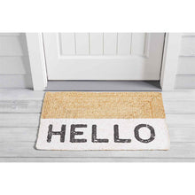 Load image into Gallery viewer, Hello Jute Doormat
