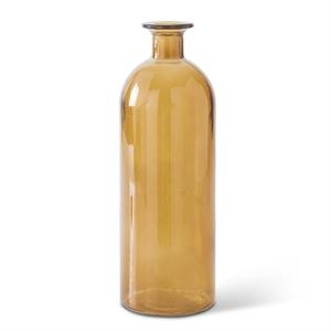 10 Inch Amber Glass Bottle