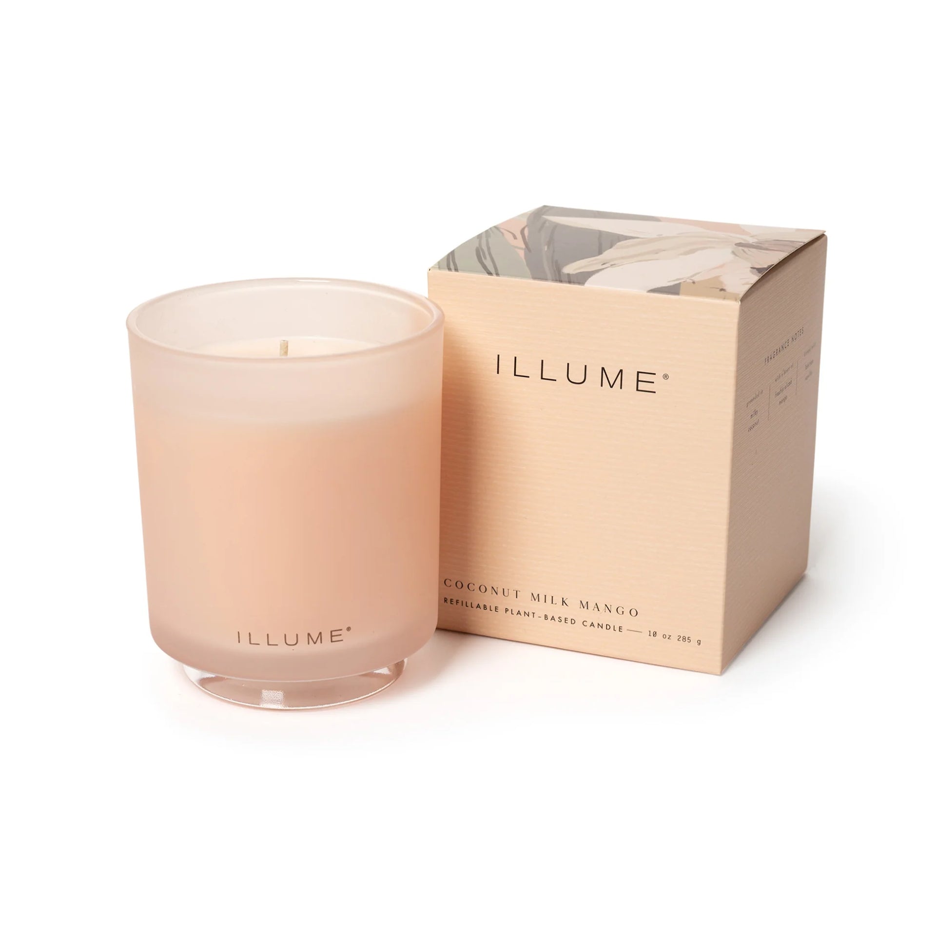 Coconut Milk Mango Refillable Boxed Glass