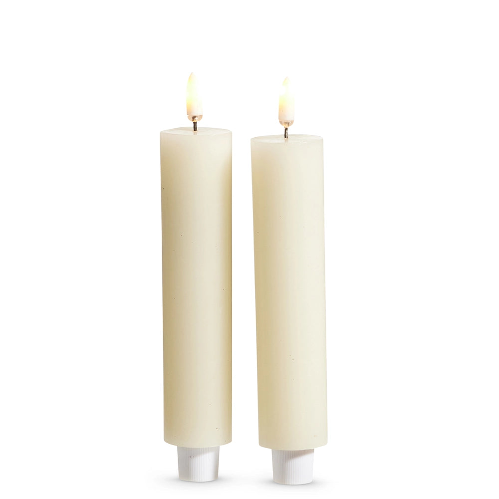 1.25" X 4.5" Ivory Taper Candle
