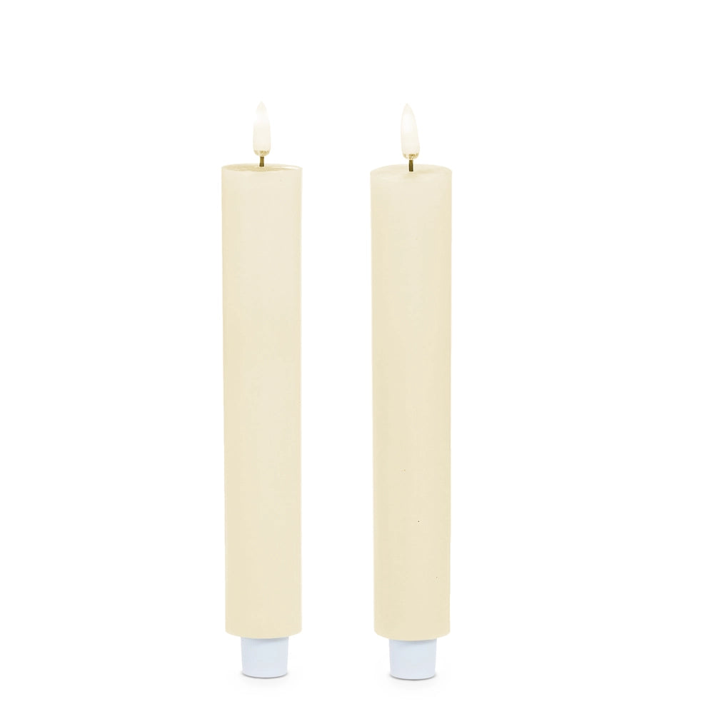 1.25 X 6.5 Ivory Taper Candle