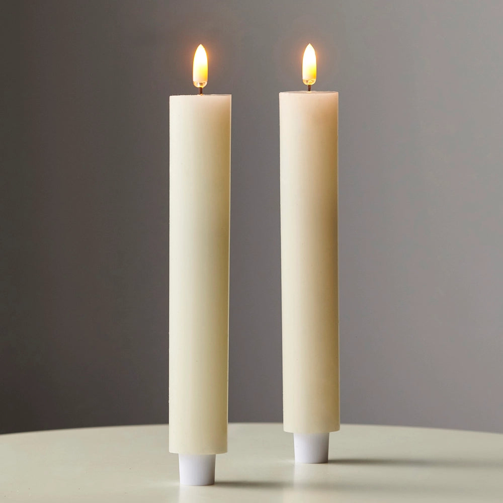 1.25 X 6.5 Ivory Taper Candle