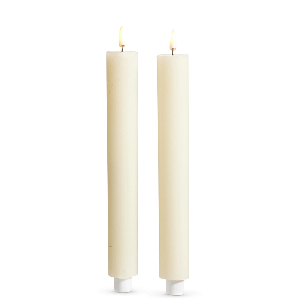 1.25 X 8.5 Ivory Taper Candle