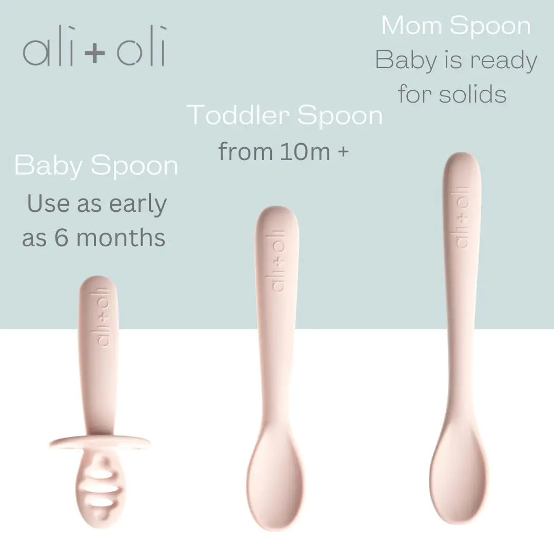 Blush Multi Stage Spoon Set For Baby