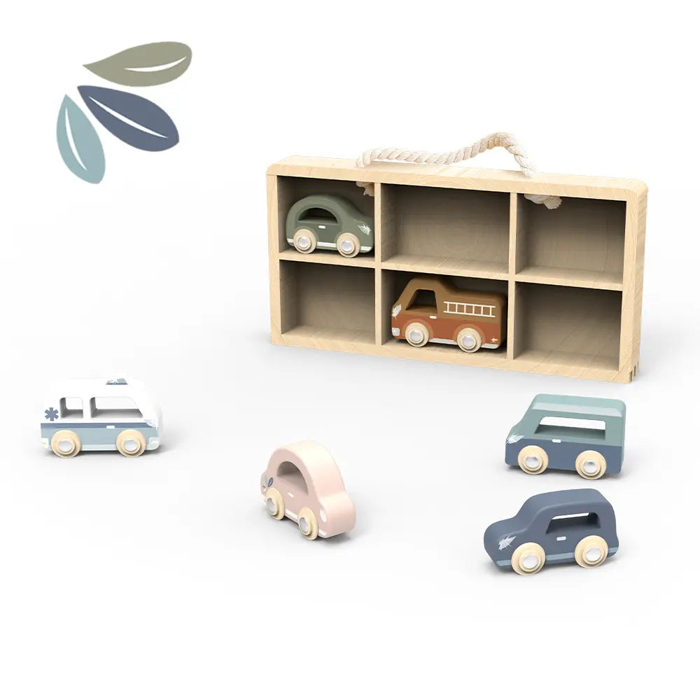 Car Display Case with 6 Cars