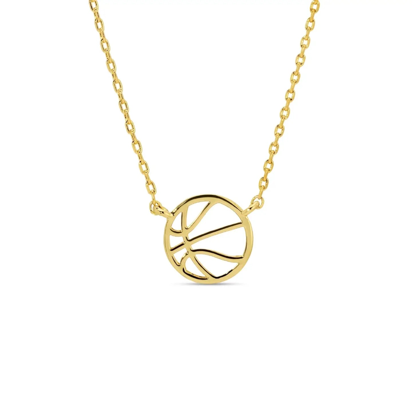 Basketball Petite Necklace