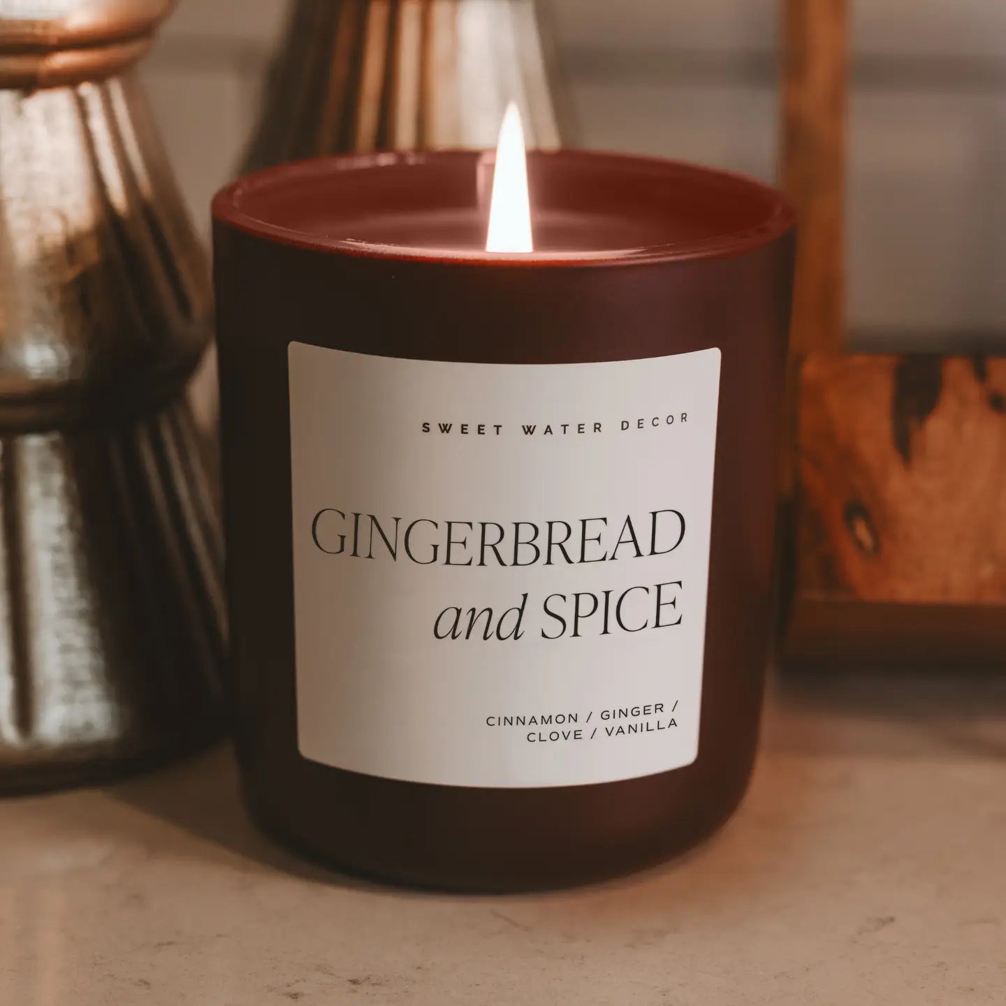 Gingerbread and Spice 15oz. Soy Candle