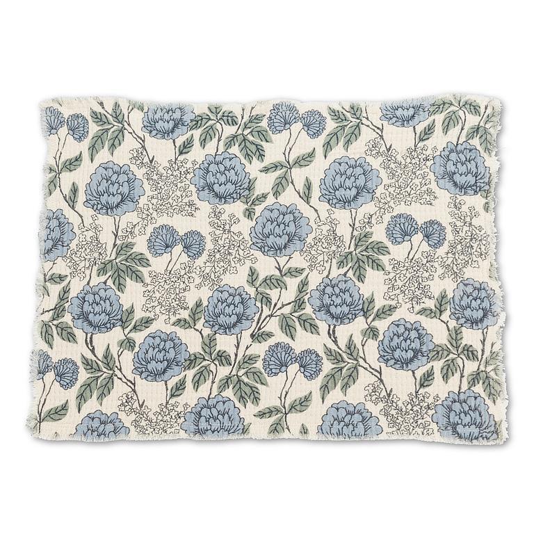 Blue Floral Placemat