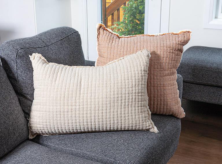 Overstitch Rectangle Pillow
