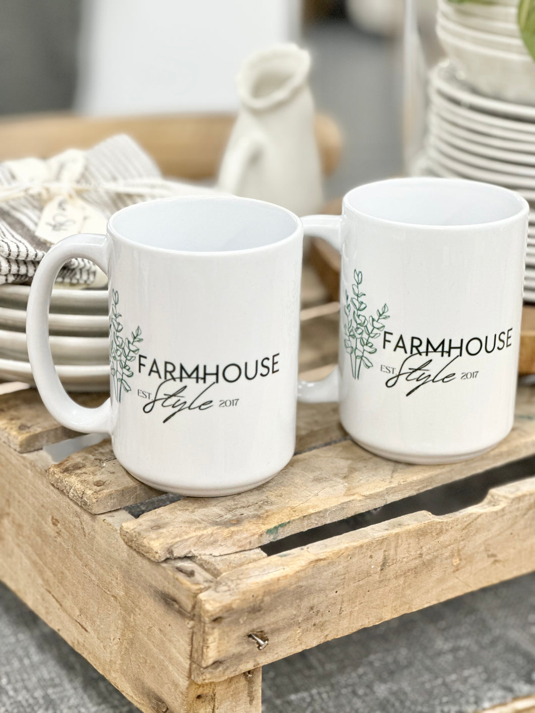 Farmhouse Style 15oz. Mug