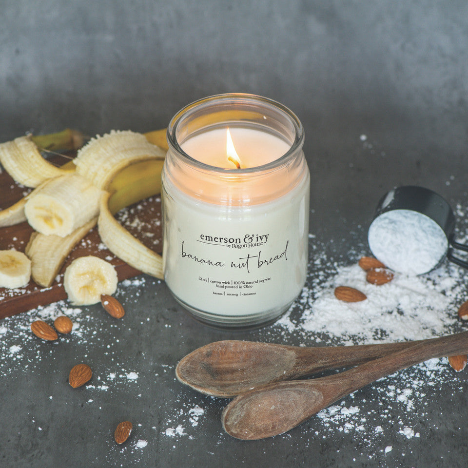 Banana Nut Bread Soy Candle