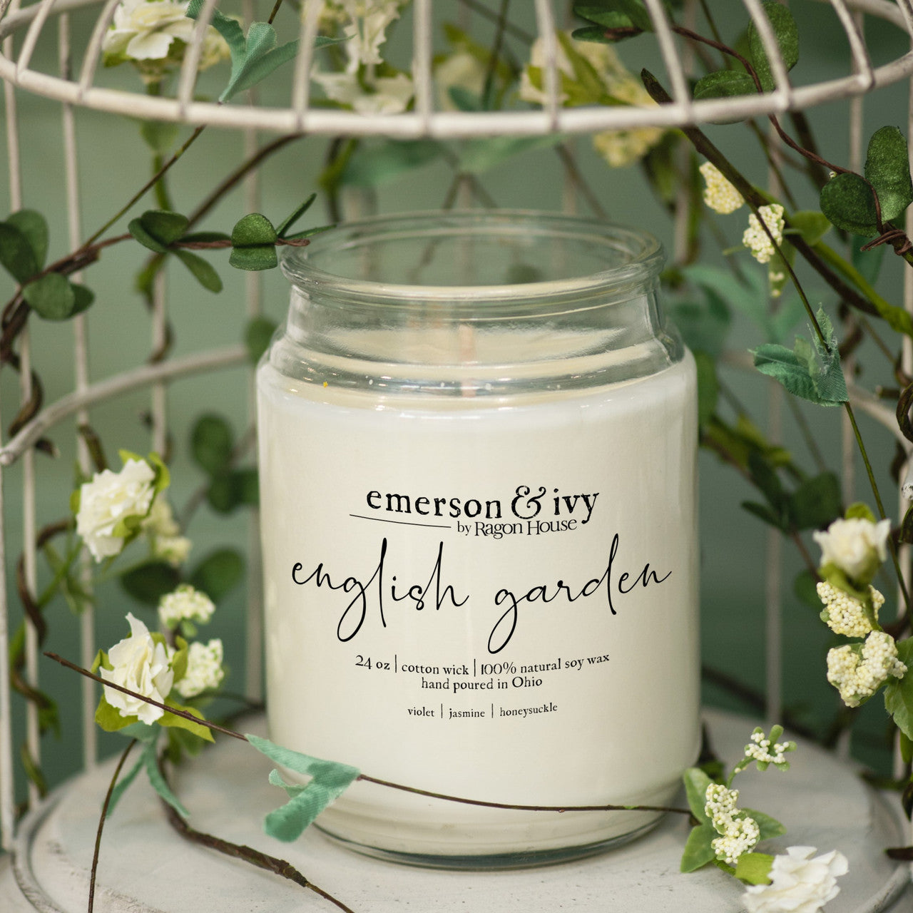 English Garden Soy Candle