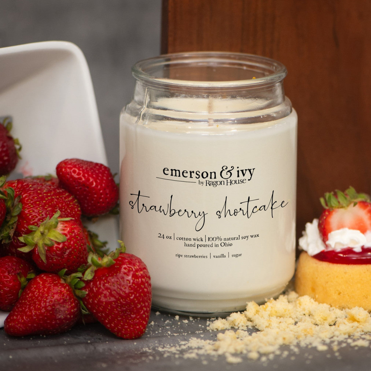 Strawberry Shortcake Soy Candle