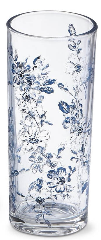 Cottage Floral Glass