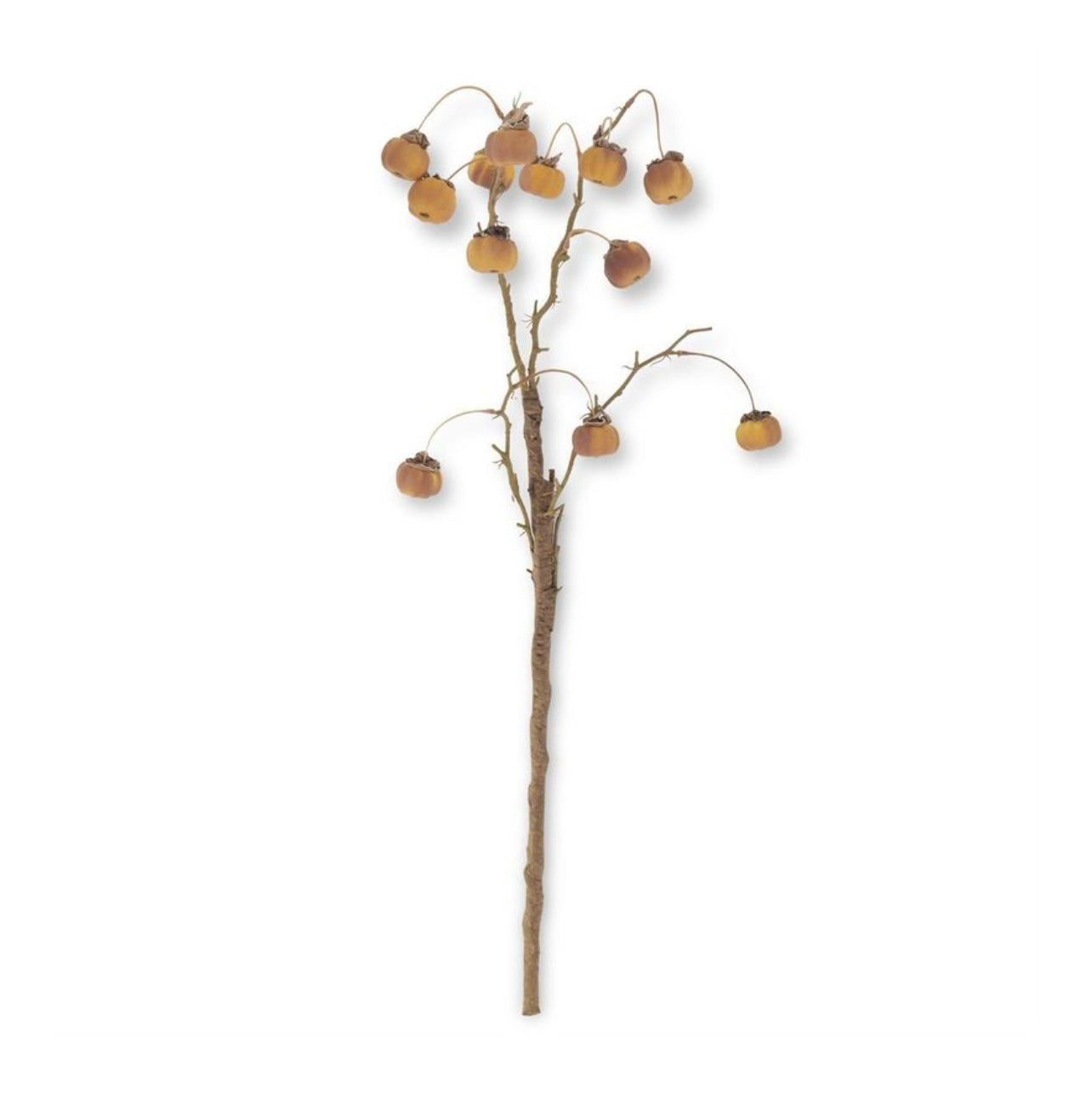 32 Inch Yellow Mini Pumpkin Branch