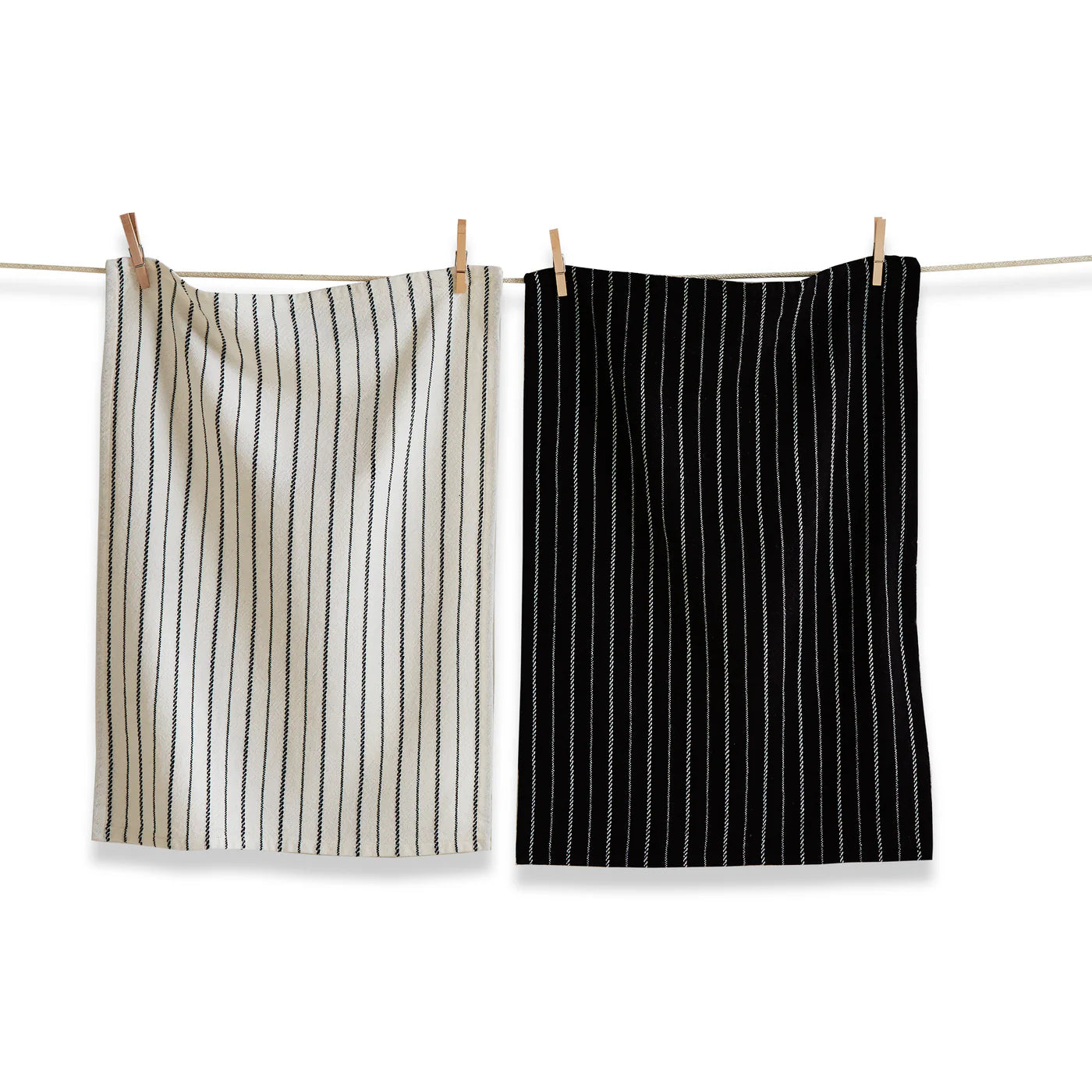 Black Tie Stripe Dishtowel