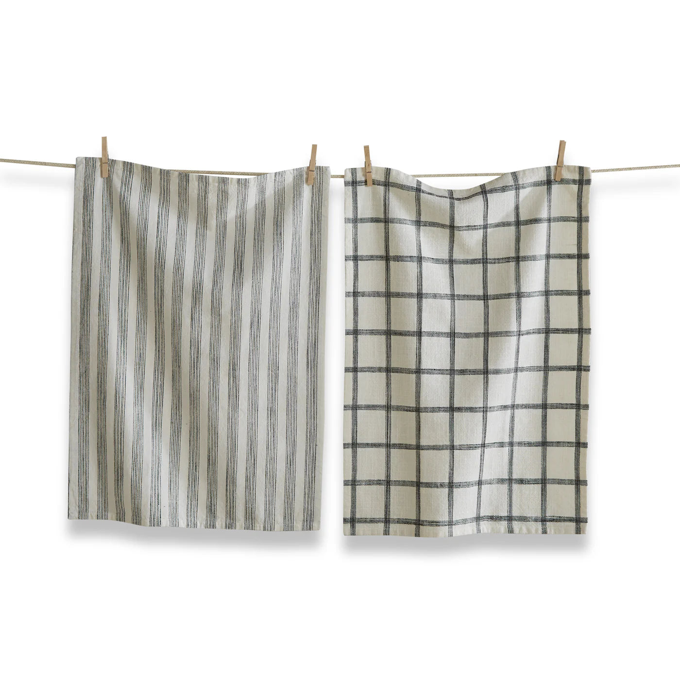 Check & Stripe Dishtowel