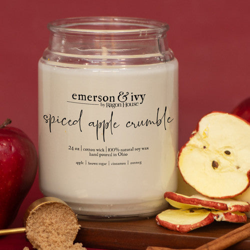 Spiced Apple Crumble Soy Candle