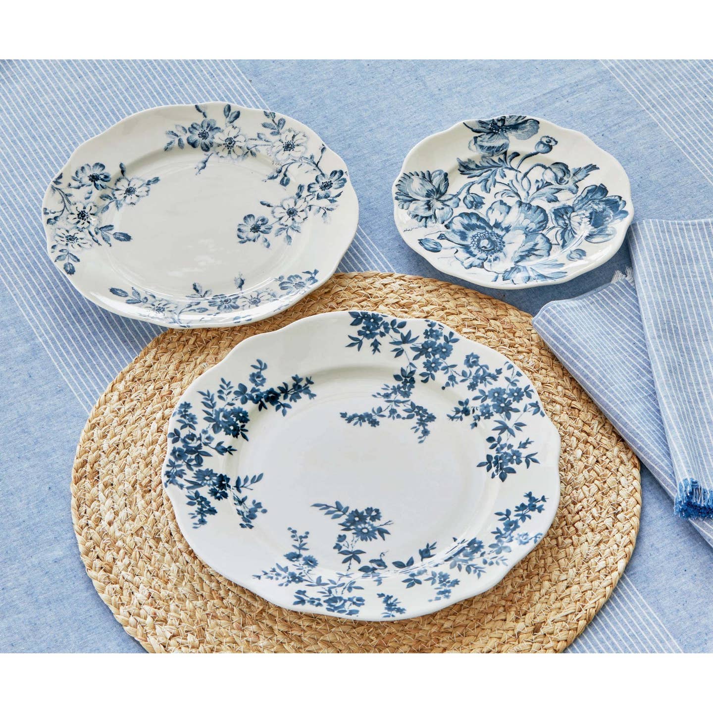 Cottage Floral Dinner Plate