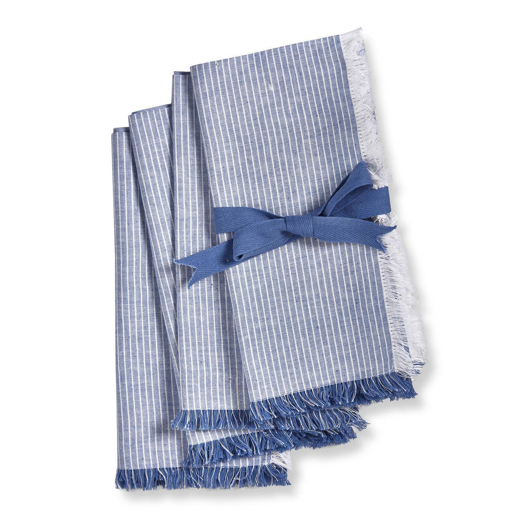 Cottage Pinstripe Napkin Set