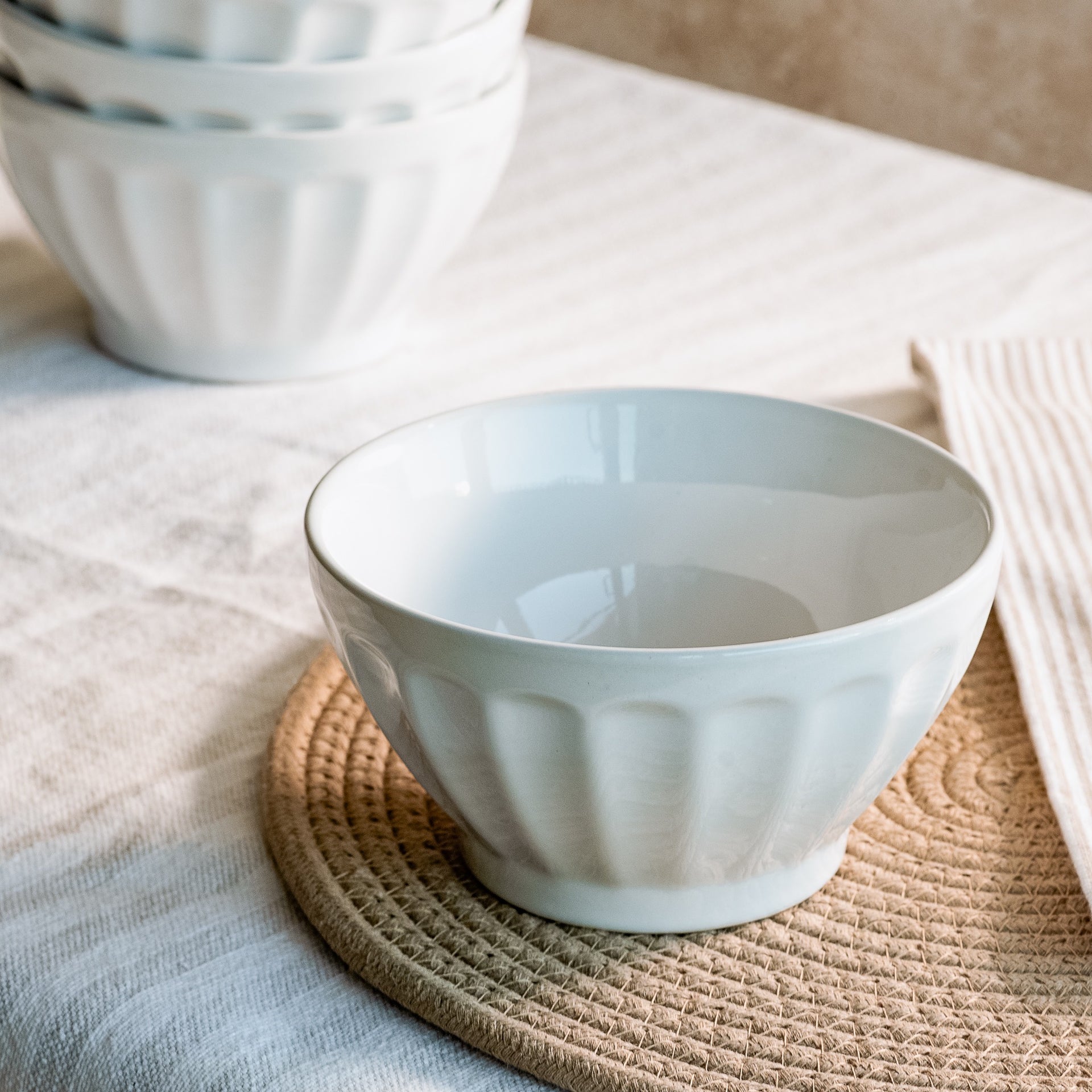 White French Latte Bowl