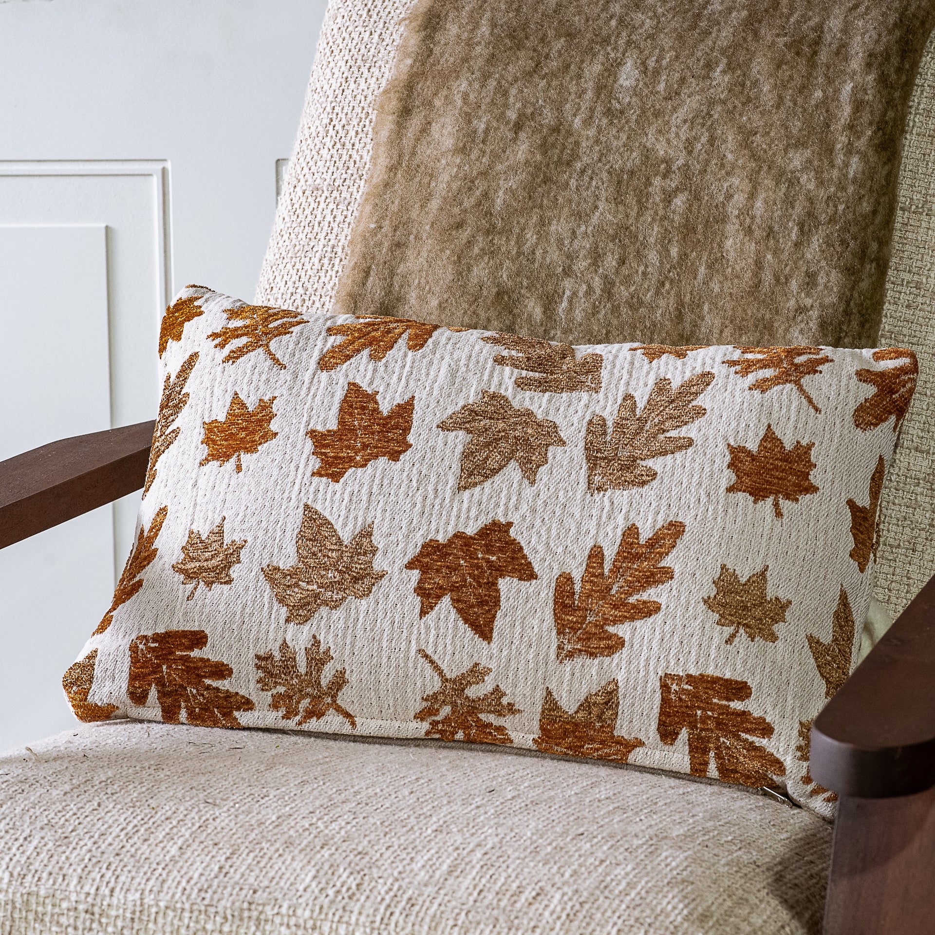 AUTUMN LEAVES PILLOW