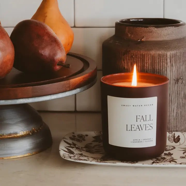 Fall Leaves 15 oz Soy Candle