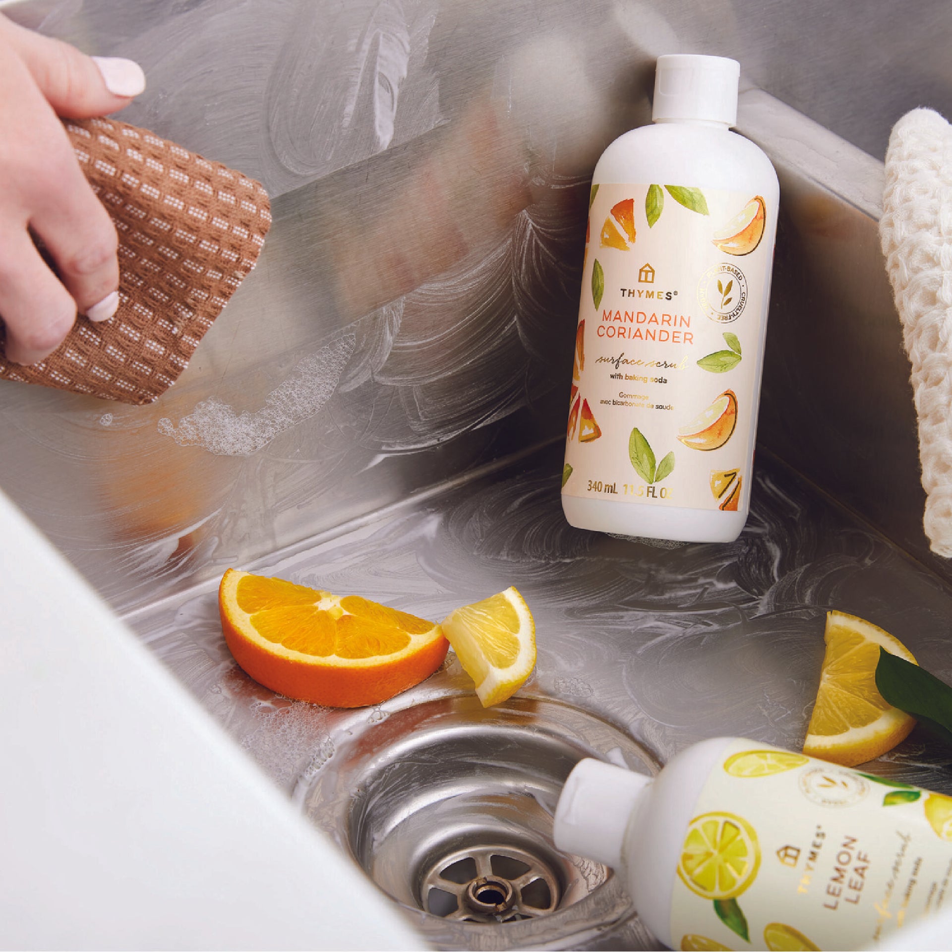 Mandarin Coriander Surface Scrub