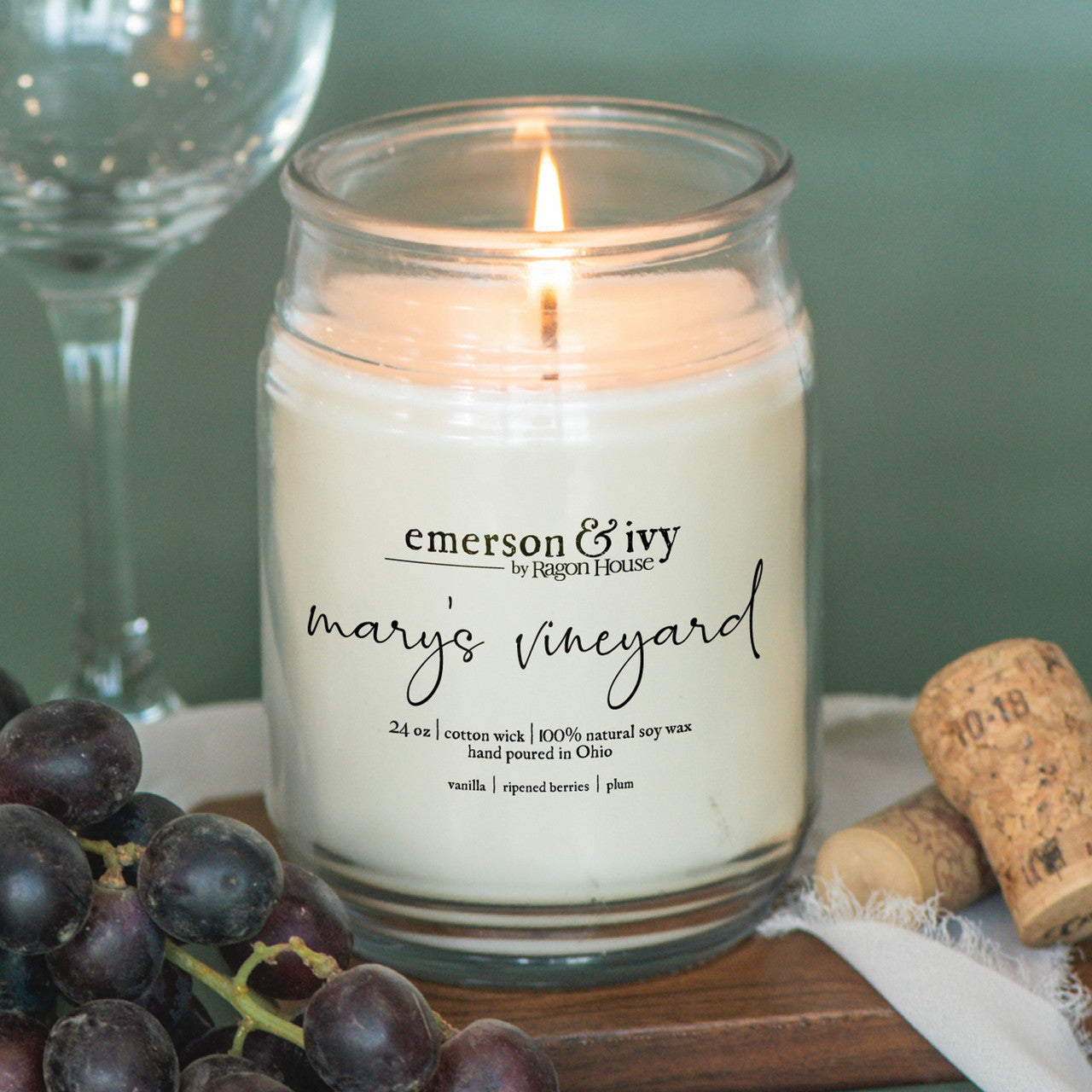 Mary's Vineyard Soy Candle