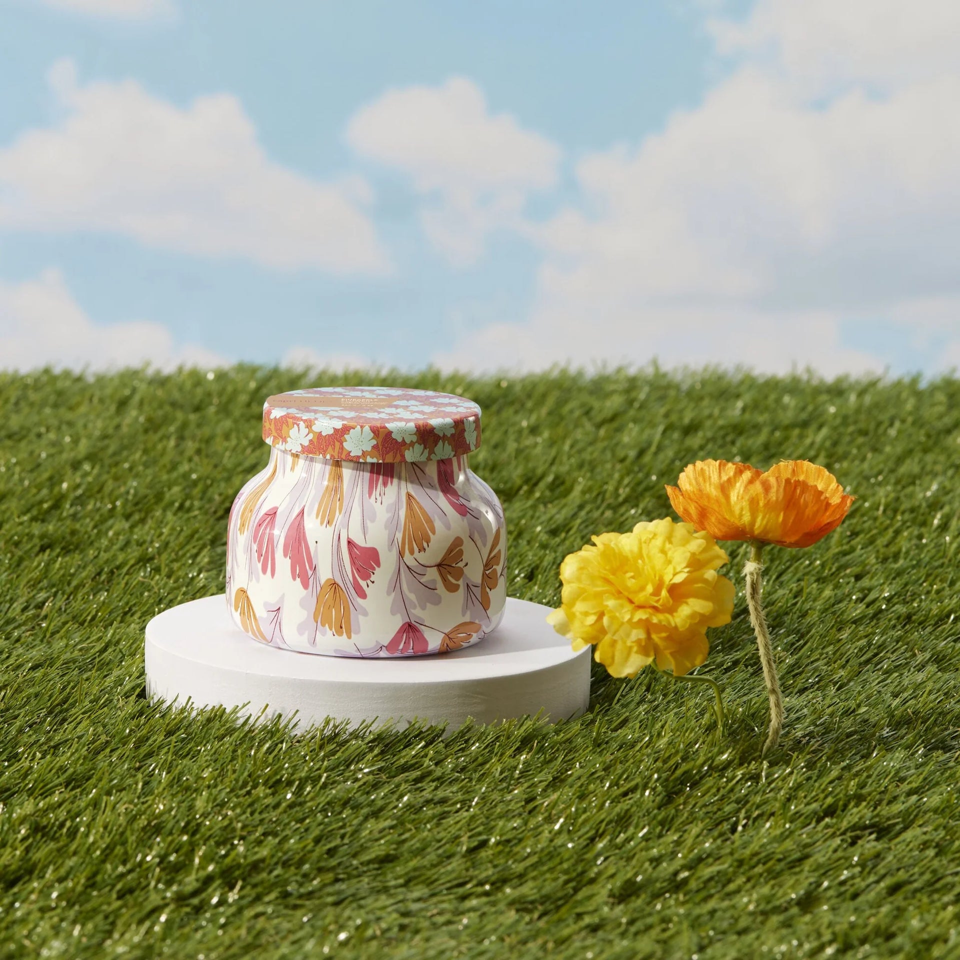 Pineapple Flower Pattern Play Petite Jar