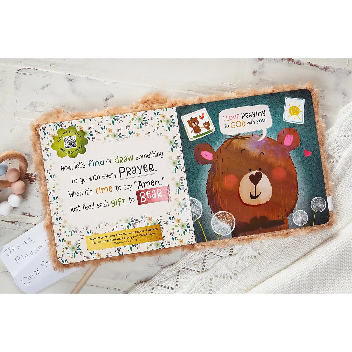 Prayer Bear (Furry Prayer Book For Children)