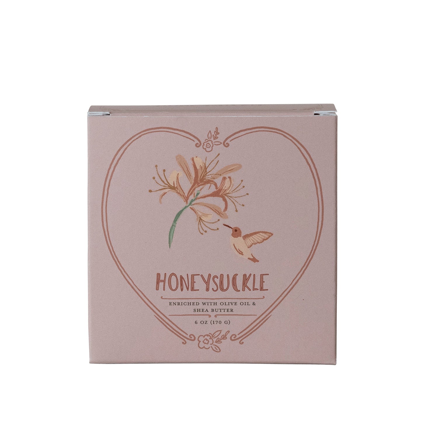 Honeysuckle Scented Olive Oil & Shea Butter Triple Milled Bar Soap